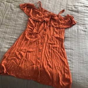 Autumn color dress
